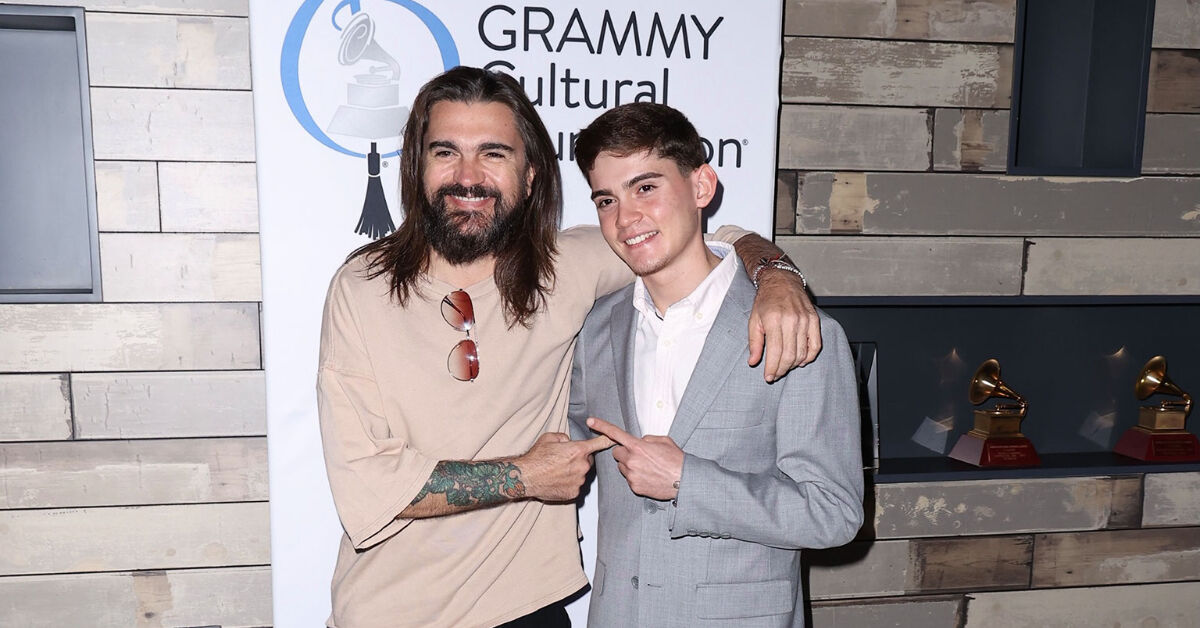Juanes and Xavier Cintron